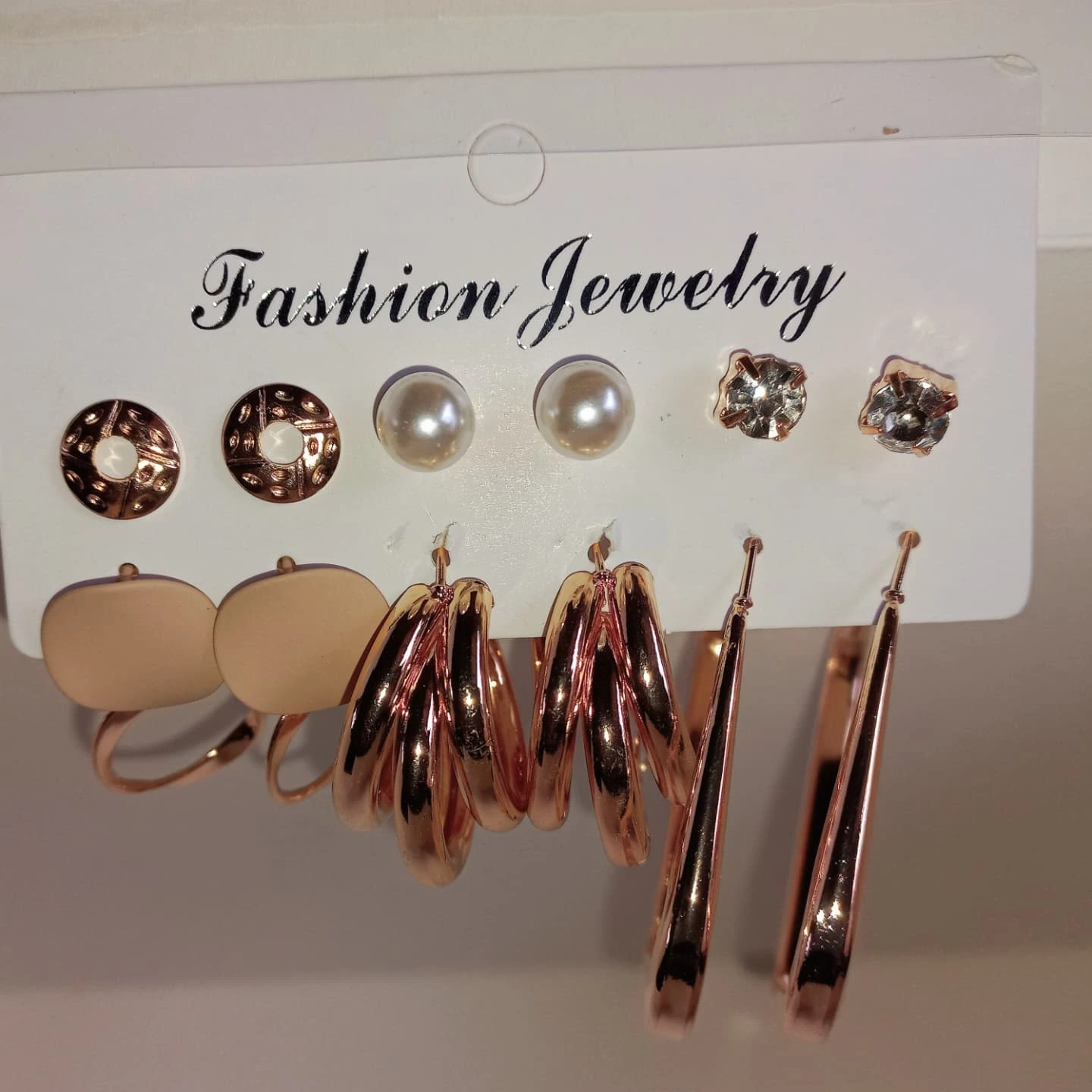 Sculpted Oval Cascade Drops